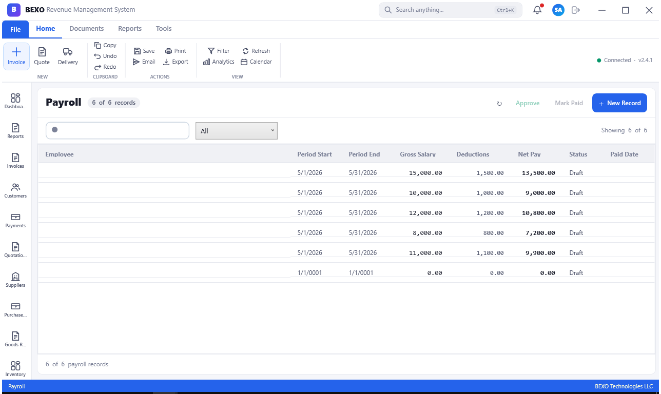 Payroll