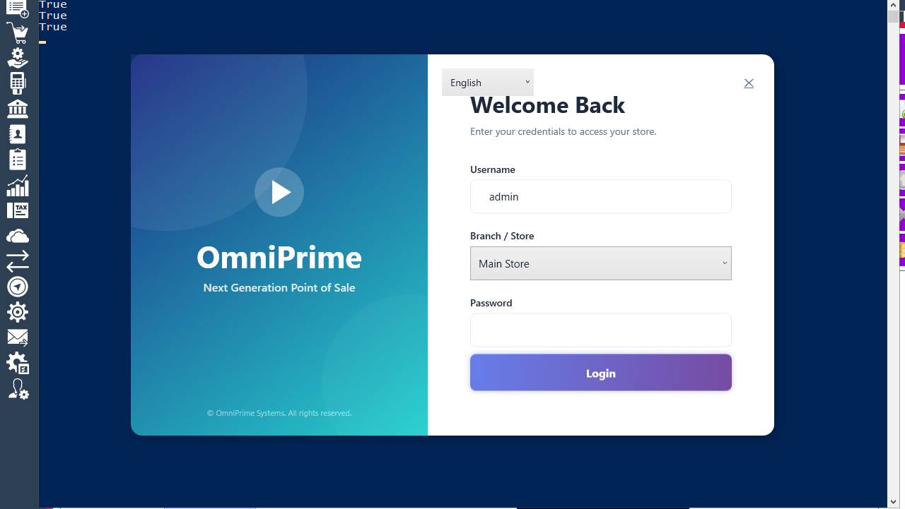 Step 2 — store list