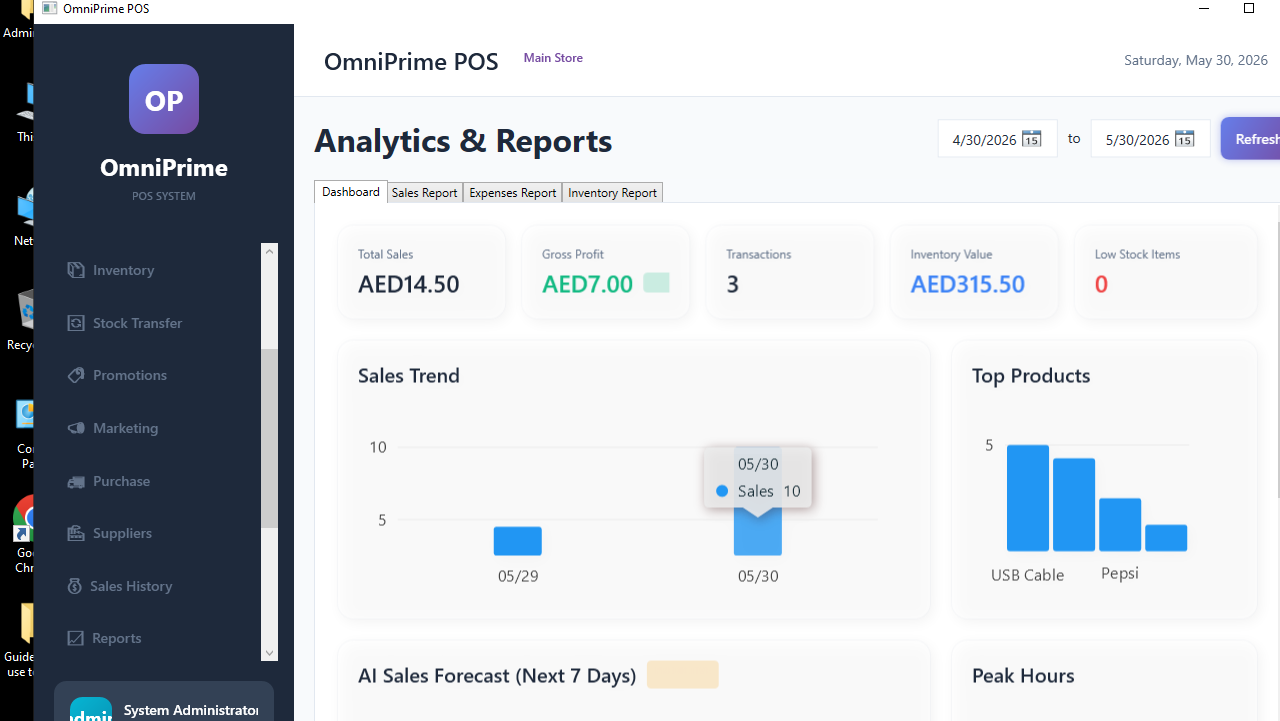Step 1 — reports